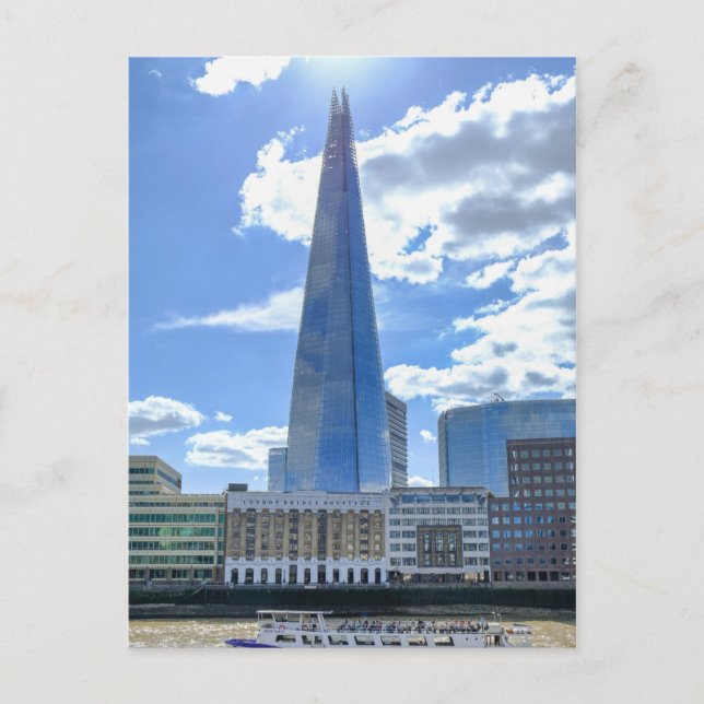Cartão Postal The Shard, London UK Postcard (Frente)