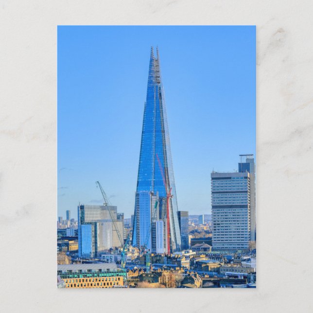 Cartão Postal The Shard, London UK Postcard (Frente)