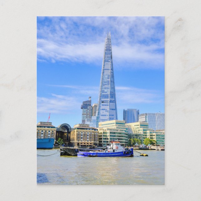 Cartão Postal The Shard, London UK Postcard (Frente)
