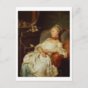 Cartão Postal The Sleeper, 1759 (óleo na canvas)