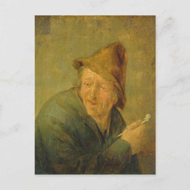 Cartão Postal The Smoker, 1640 (Frente)