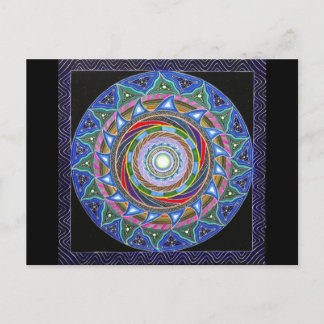 Cartão Postal The Spiraling Vortex (postcard)