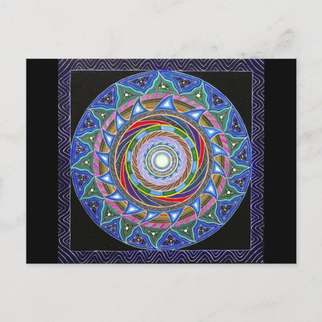 Cartão Postal The Spiraling Vortex (postcard) (Frente)