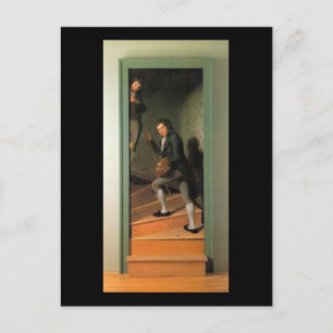 Cartão Postal The Staircase Group, por Charles Willson Peale