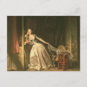 Cartão Postal The Stolen Kiss, c.1788