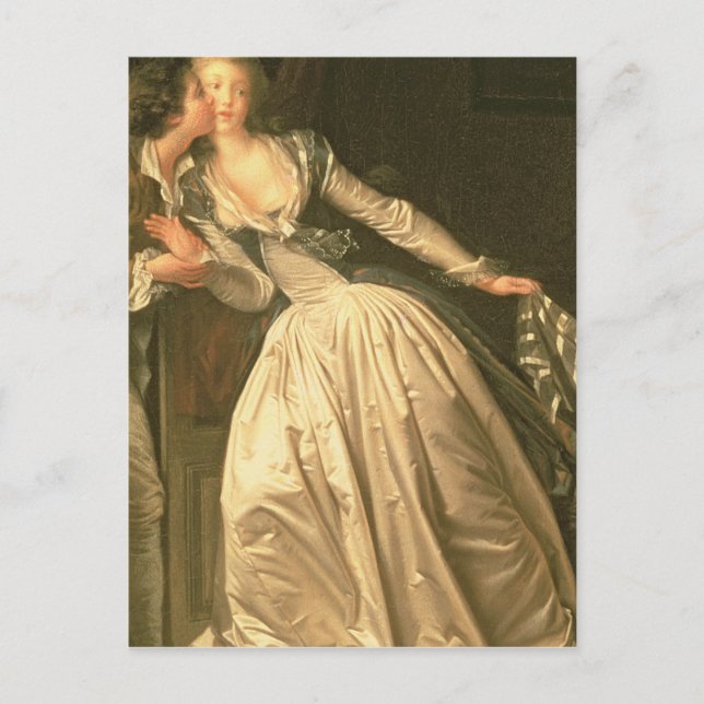 Cartão Postal The Stolen Kiss, c.1788 (Frente)