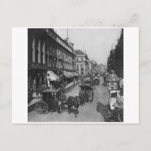 Cartão Postal The Strand, 1901 London England, Reino Unido.