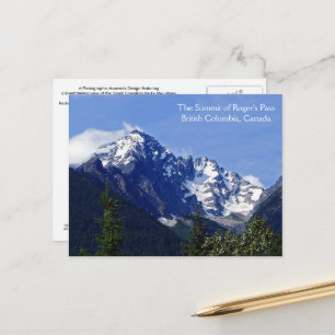 Cartão Postal The Summit of Roger's Pass Post Card