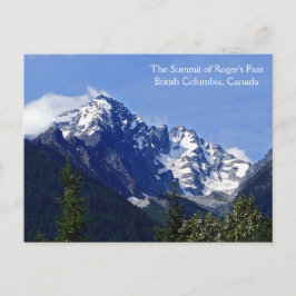 Cartão Postal The Summit of Roger's Pass Post Card