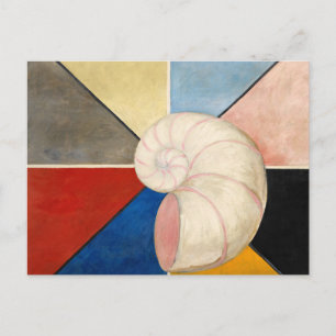 Cartão Postal The Swan, n.o 19, por Hilma af Klint