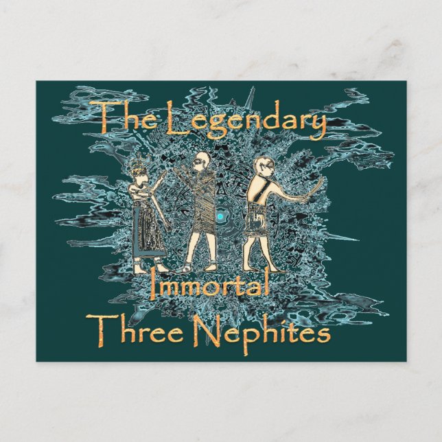 Cartão Postal The Three Nephites (Frente)