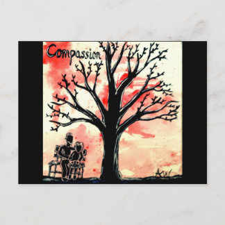Cartão Postal The Tree Series: Compassion