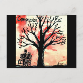 Cartão Postal The Tree Series: Compassion