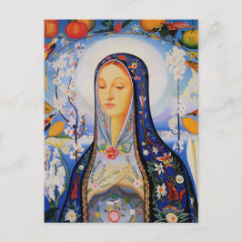 Cartão Postal The Virgin - Joseph Stella
