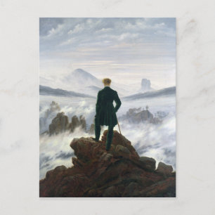 Cartão Postal The Wanderer above the Sea of Fog