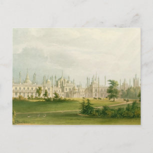 Cartão Postal The West Front, from 'Views of the Royal Pavilion,