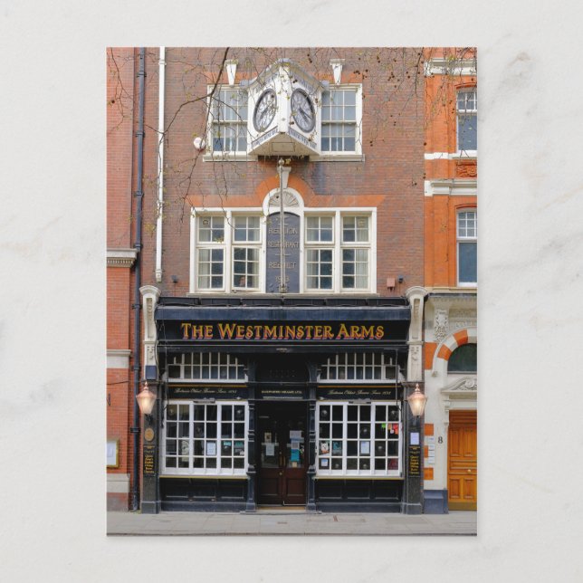 Cartão Postal The Westminster Arms Pub, London UK Postcard (Frente)