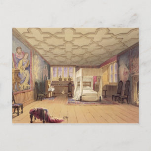 Cartão Postal The White Room, Cotehele house, c.1830-40 (cor)
