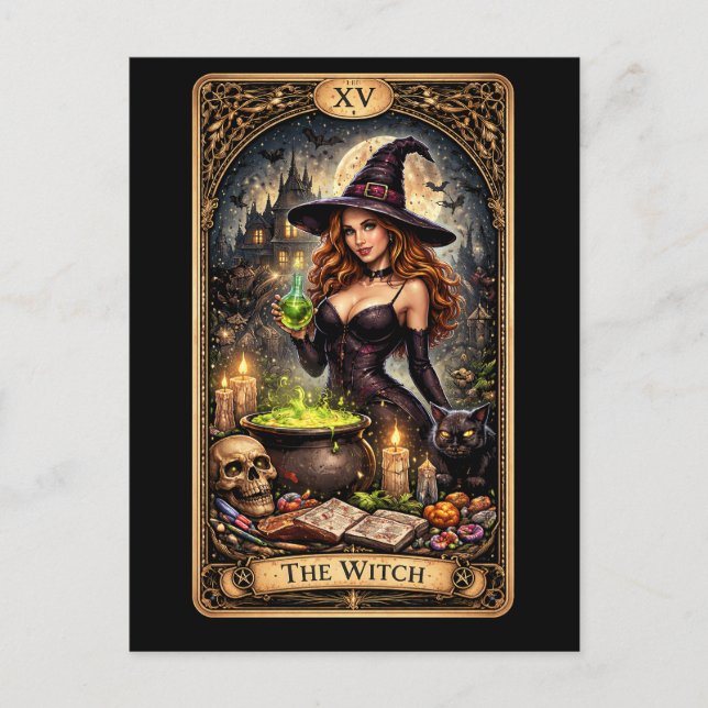 Cartão Postal The Witch’s Brew (Frente)