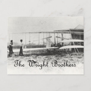 Cartão Postal The Wright Brothers