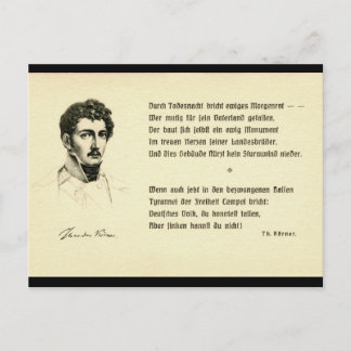 Cartão Postal Theodor Körner