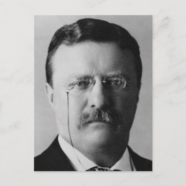 Cartão Postal Theodore Roosevelt (Frente)