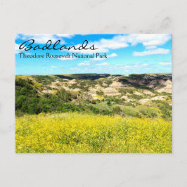 Cartão Postal Theodore Roosevelt Badlands, Cartão-postal ND