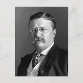 Cartão Postal Theodore Roosevelt Teddy Presidente Republicano