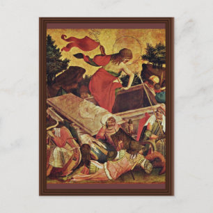 Cartão Postal Thomas Altar Fragmento Da Tela Interna Direita