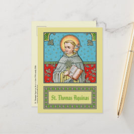 Cartão postal Thomas Aquinas (VVP 002)