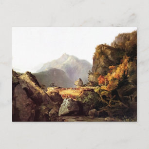 Cartão Postal Thomas Cole - Cena de 'O Último dos Moicanos'