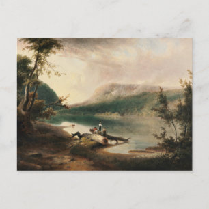 Cartão Postal Thomas Doughty - Delaware Gap de Água