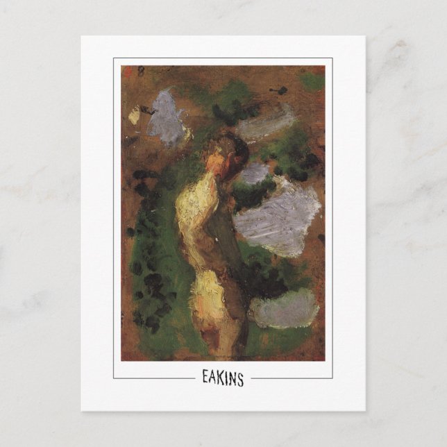 Cartão Postal Thomas Eakins #118 - Cartão-postal de arte (Frente)