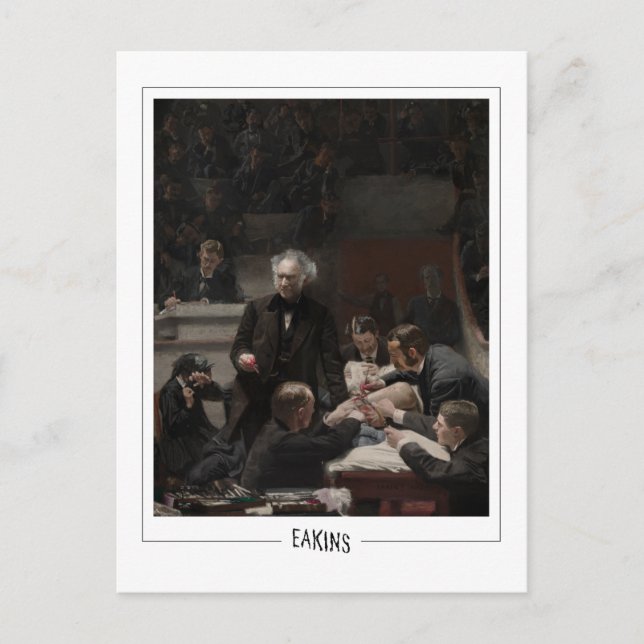 Cartão Postal Thomas Eakins #15 - Cartão-postal de arte (Frente)