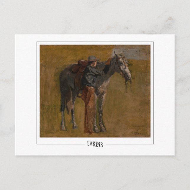 Cartão Postal Thomas Eakins #20 - Cartão-postal de arte (Frente)