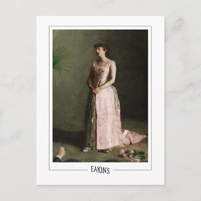 Cartão Postal Thomas Eakins #22 - Cartão-postal de arte (Frente)