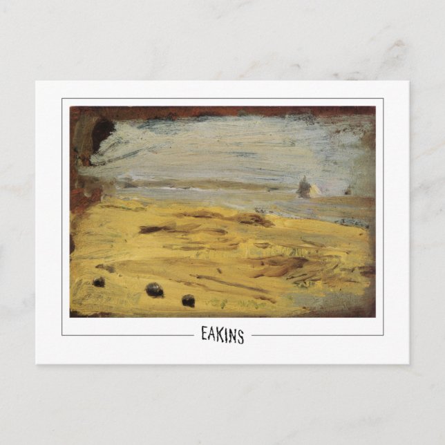 Cartão Postal Thomas Eakins #302 - Cartão-postal de arte (Frente)