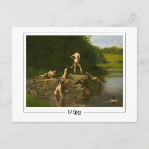 Cartão Postal Thomas Eakins #414 - Cartão-postal de arte