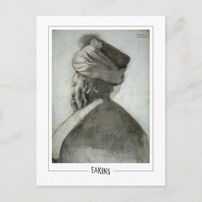 Cartão Postal Thomas Eakins #468 - Cartão-postal de arte (Frente)