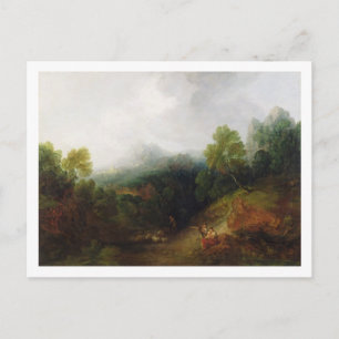 Cartão Postal Thomas Gainsborough   Vale das Montanhas com o Rus