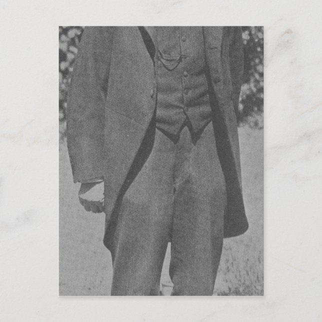 Cartão Postal Thomas Hardy (Frente)