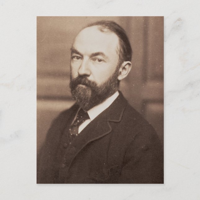 Cartão Postal Thomas Hardy (1840-1928) (foto sépia) (Frente)