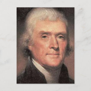Cartão Postal Thomas Jefferson
