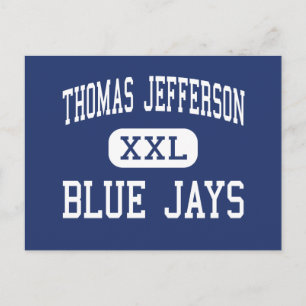 Cartão Postal Thomas Jefferson Blue Jays Middle Eugene