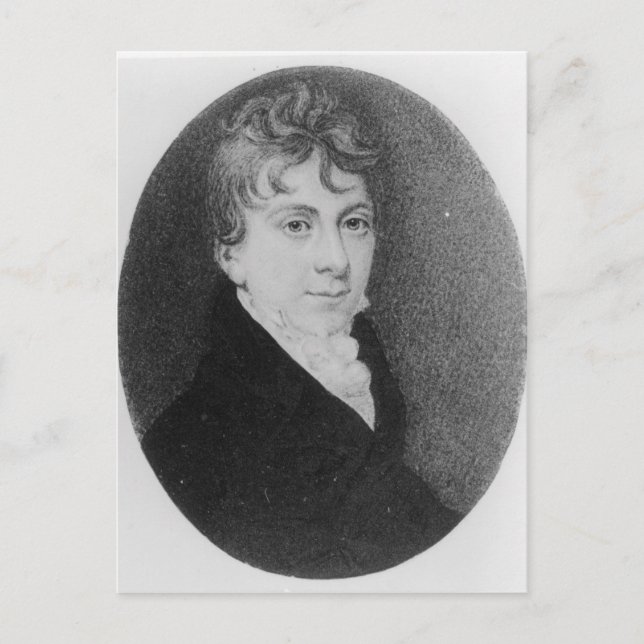 Cartão Postal Thomas Love Peacock (Frente)