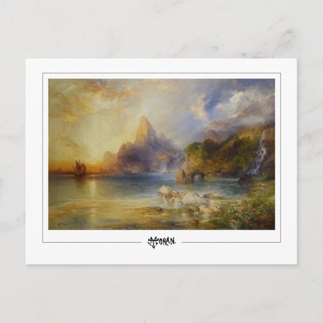 Cartão Postal Thomas Moran #132 - Arte Refinada (Frente)