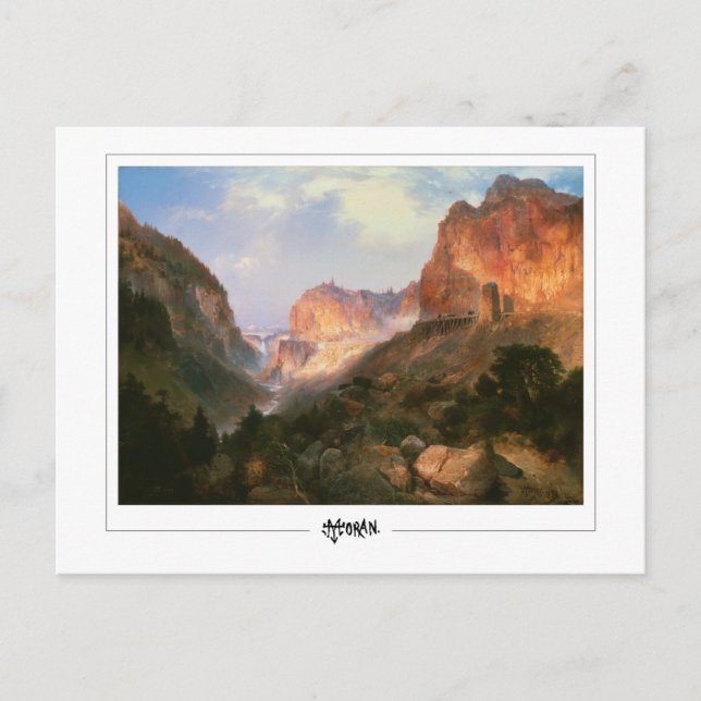 Cartão Postal Thomas Moran #161 - Arte Refinada (Frente)