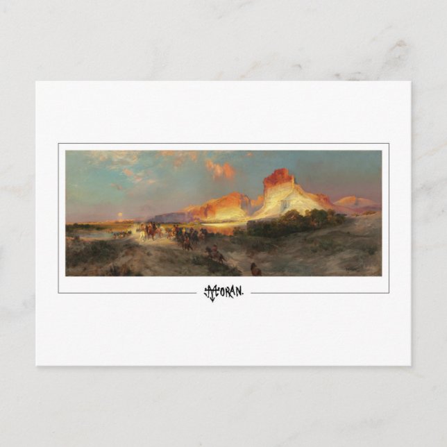 Cartão Postal Thomas Moran #183 - Belas Artes (Frente)