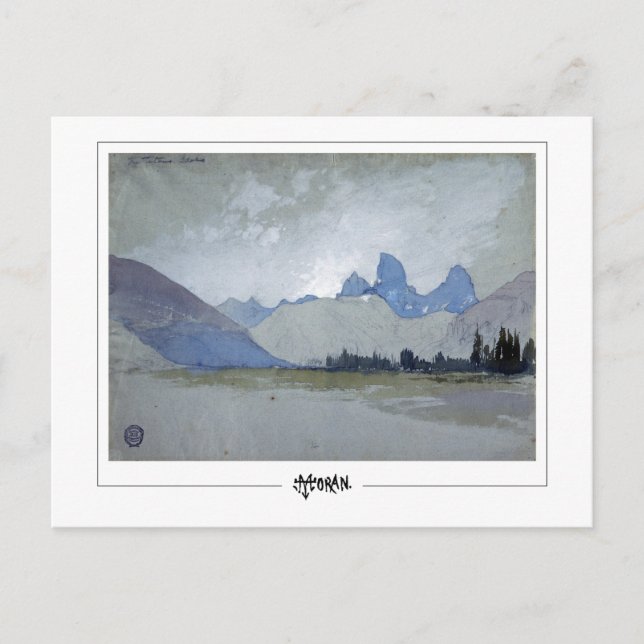 Cartão Postal Thomas Moran #19 - Cartão-postal de arte (Frente)