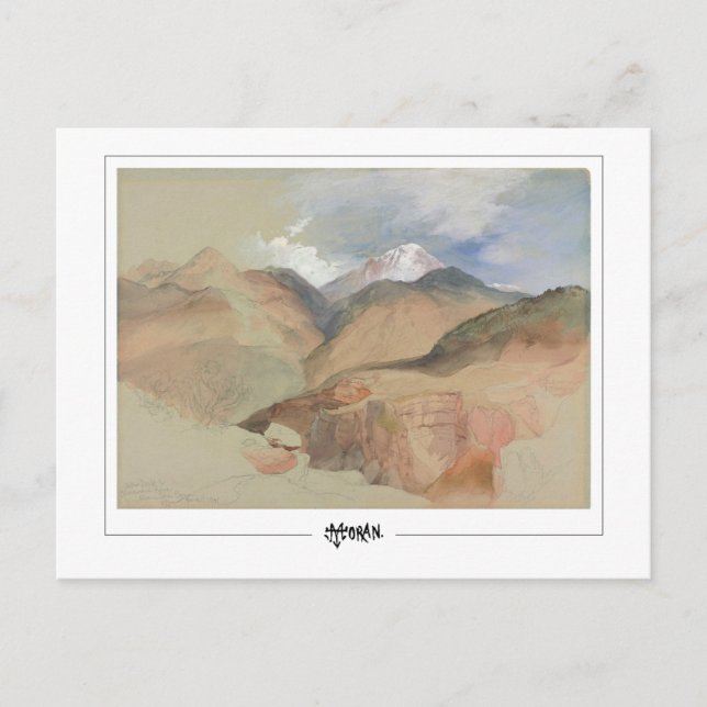 Cartão Postal Thomas Moran #334 - Arte Refinada (Frente)